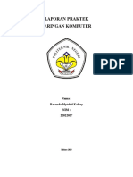 Laporan Praktek 2 PC 1 Router Ping PDF