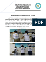 Narrative Report in Handwashing Activity