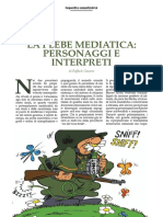 La Plebe Mediatica Personaggi Ed Interpr