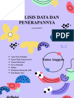 Analisis Data Dan Penerapannya