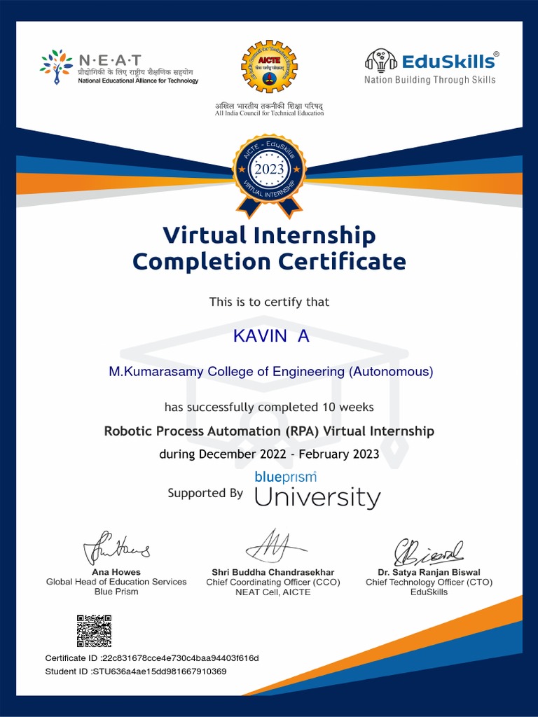 Kavin A 186724 | PDF