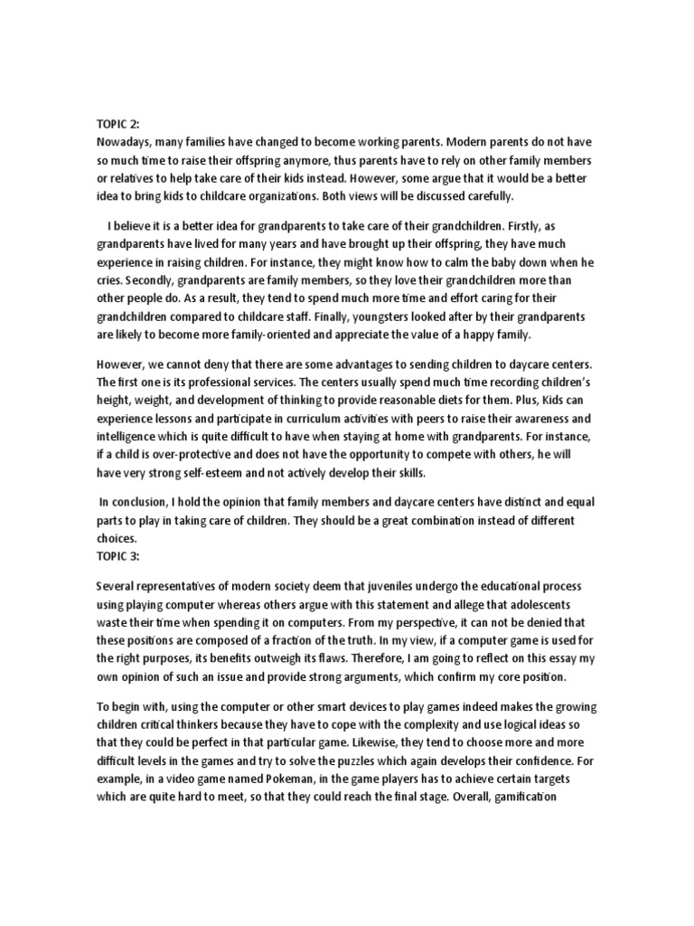 Topic 2 3 download free pdf grandparent child care