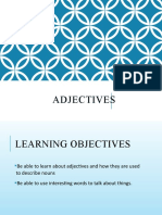 Adjectives