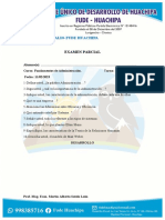 Examen Parcial-Fundamentos de Administracion