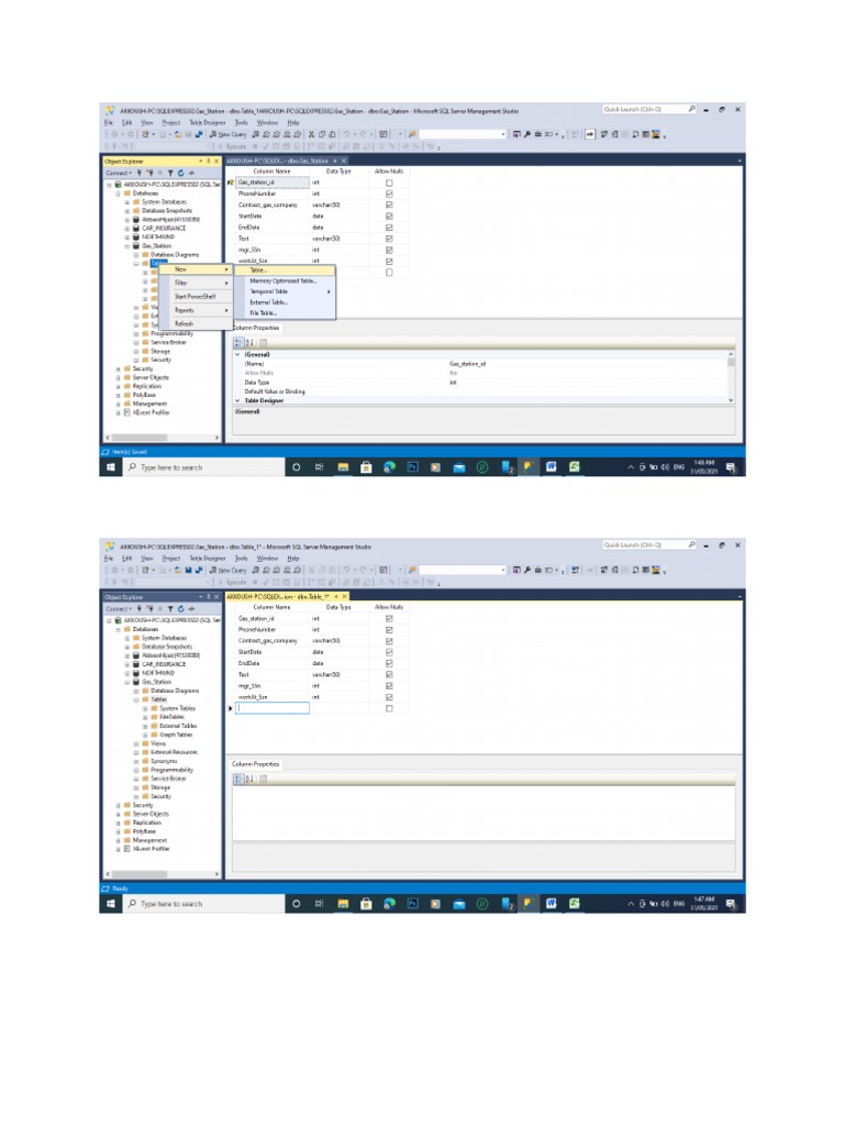 SQL Steps | PDF