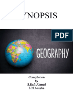 Geography Notes by Rafi Ahmed Sir