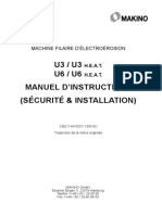 Manuel Sécurité Installation U3 U6