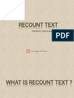 Recount Text