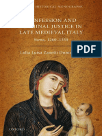 (Oxford Historical Monographs) Lidia Luisa Zanetti Domingues - Confession and Criminal Justice in Late Medieval Italy - Siena, 1260-1330-Oxford University Press (2021)