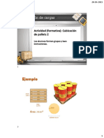 Cubicación de Pallets Con Tambores