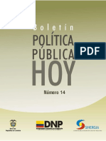 Boletin Politica Publica Hoy 14