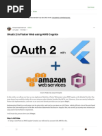 OAuth 2 in Flutter Web Using AWS Cognito - by Muhammad Shahrukh - AWS in Plain English