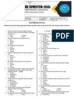 Soal Sas Prakarya 7a-7f SMPM RJ