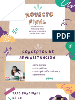 Proyec de Admi