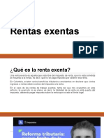 Rentas Exentas