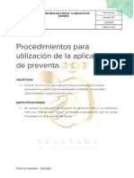 Manual Preventa