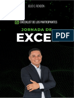 Checklist - Jornada de Excel - Júlio Rendón