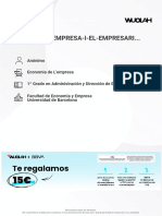 Free TEMA 2 LA EMPRESA I EL EMPRESARIO