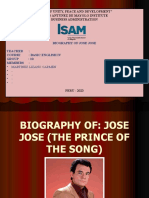Bigrafia de Jose Jose Ingles