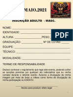 Fichas de Inscrição