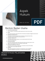 Aspek Hukum (Materi Dari Dosen)