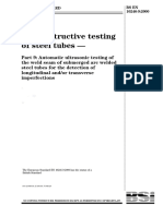 BS EN 10246-9 2000 Nondestructive Testing of Steel Tubes