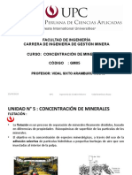 Concentración de Minerales-UPC