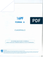 16pf Cuadernillo (4520)