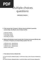 Multiple Choice Questions CF1