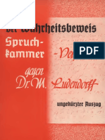 LudendorffDr - Mathilde DerWahrheitsbeweisSpruchkammer VerfahrenGegenDr - mathildeLudendorffVerlagHoheWarte Text