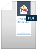 Upsc Book List