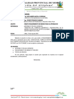 Informe N°376 - Requerimiento de Servicios Capajocha