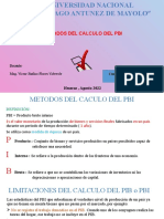 Clase #5 C. N. METODOS Del CALCULO Del PBI