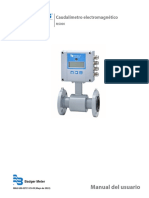 MAG-UM-02721-ES M5000 Electrocmagnetic Flow Meter User Manual