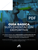 Guia Basica de Suplementacion Deportiva