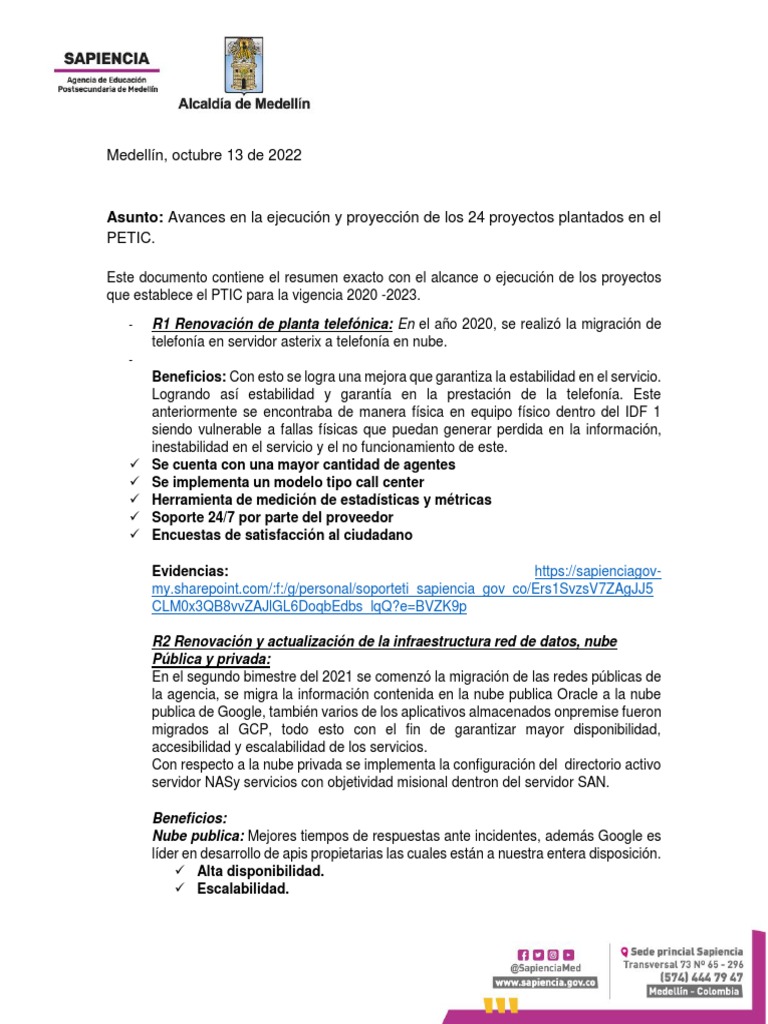 Ejecucion Petic 2021-2022 | PDF | Computación en la nube | La seguridad ...