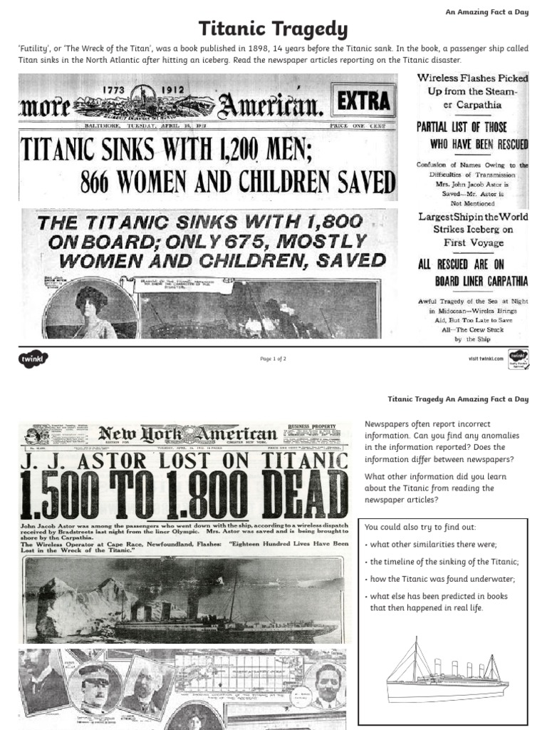 Titanic | PDF