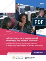 Importancia de La Evaluacion Del Aprendizaje Con Enfoque Formativo (Pag. 14-16 y 18-19)