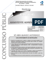 Assistente Administrativo - Comob