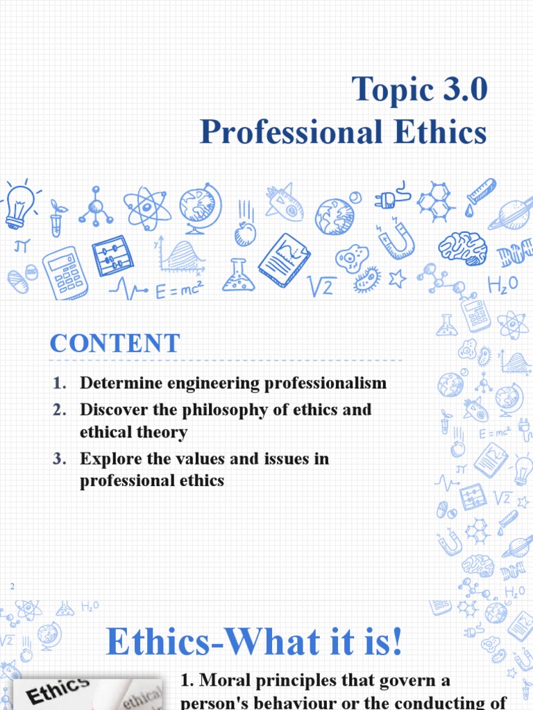 Engineering Ethics and Professionalism | PDF | Engineer | Morality