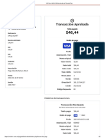 Transacción Aprobada: Total Pagado