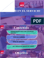 Calidad en El Servicio