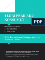 Bab 7. Teori Perilaku Konsumen