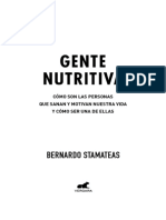 Gente Nutritiva - Capitulo 1 PDF