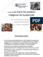 Políticas Hacia Los Pueblos Indígenas de Guatemala