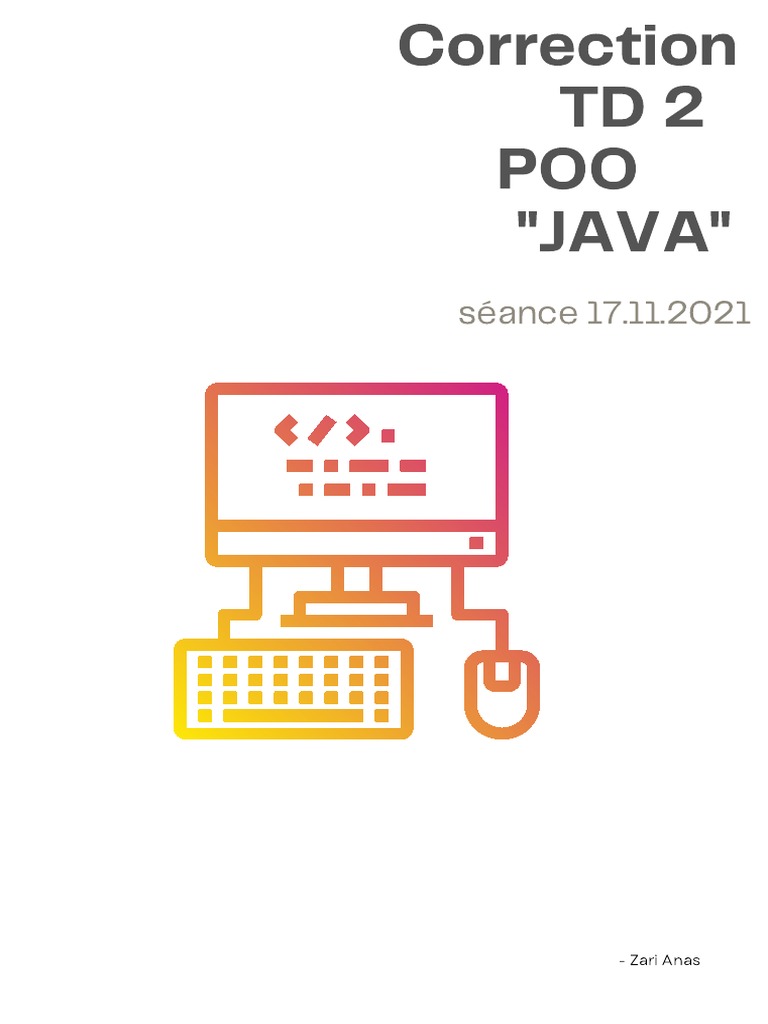 POO en Java : Classes et Méthodes | PDF | Ingénierie des systèmes ...