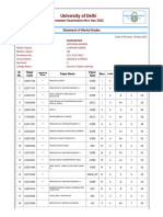 Chana 5th Sem Result