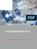 Atividade Prática: Processo de Criatividade