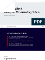 Introdução À Direção Cinematográfica - 01