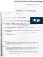 Arrêté Modalités Exportation Produits Pétroliers (1994)